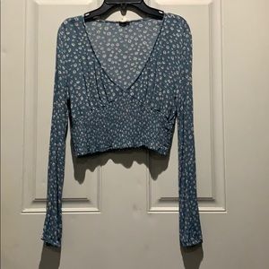 Beautiful sky blue blouse